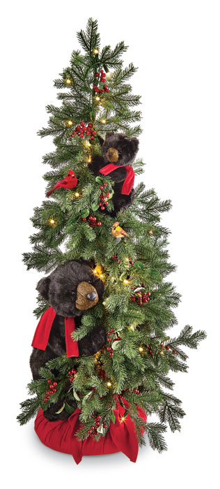 9480: Black Bears with Tree (Product Detail)