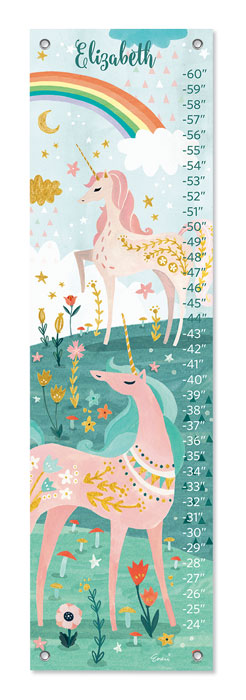 7142: Growth Chart - Unicorns (Product Detail)