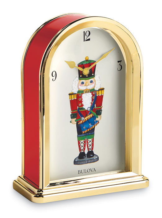 6546: Nutcracker Musical Clock (Product Detail)