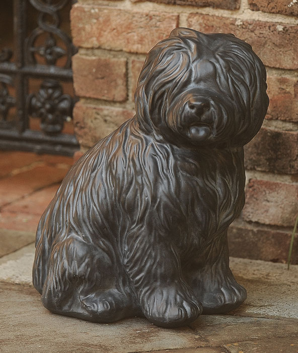 9186: Old English Sheep Dog - Black Finish (Product Detail)