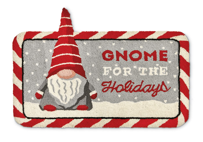 1297: Gnome for the Holidays Rug (Product Detail)