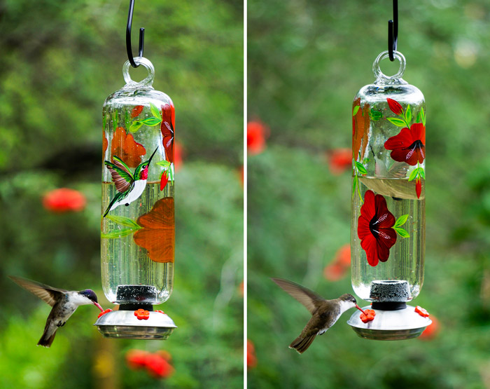 4063: Floral Filigree Hummingbird Feeder (Product Detail)