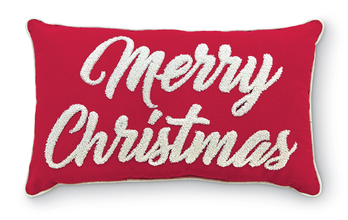 5017: Merry Christmas Pillow (Product Detail)