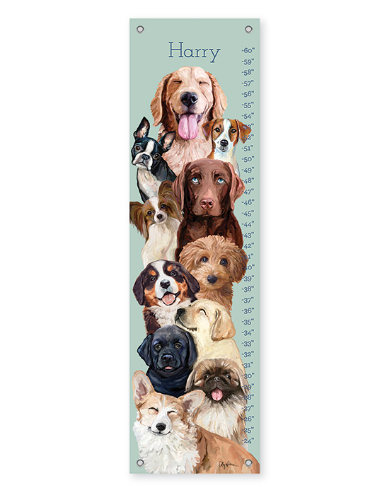 9703: Growth Chart - Pup Pals (Product Detail)