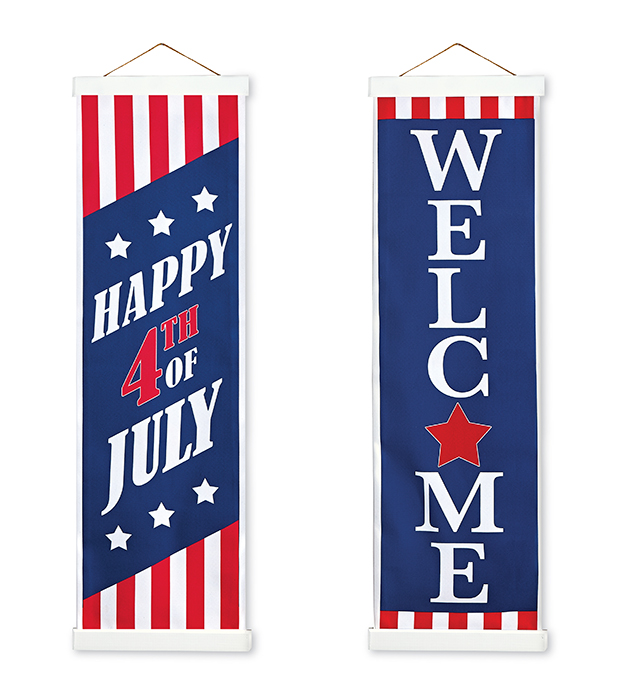 9707: Welcome and Happy 4th Banner (Product Detail)