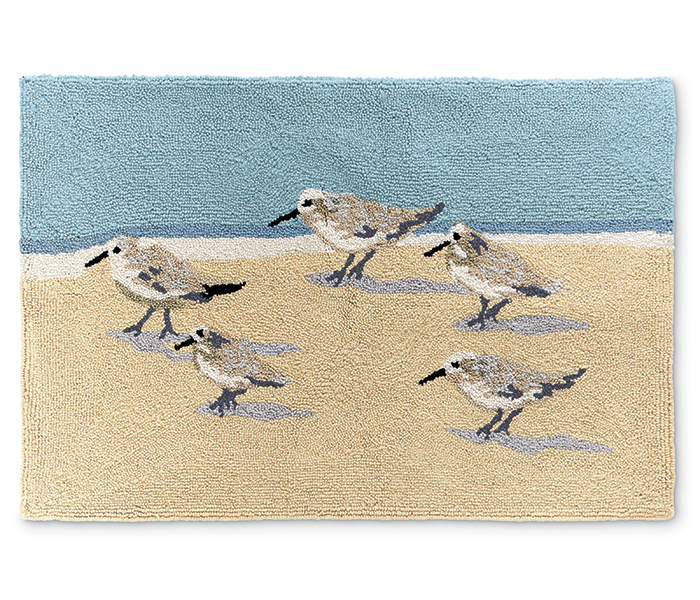 1303: Sandpipers Rug (Product Detail)