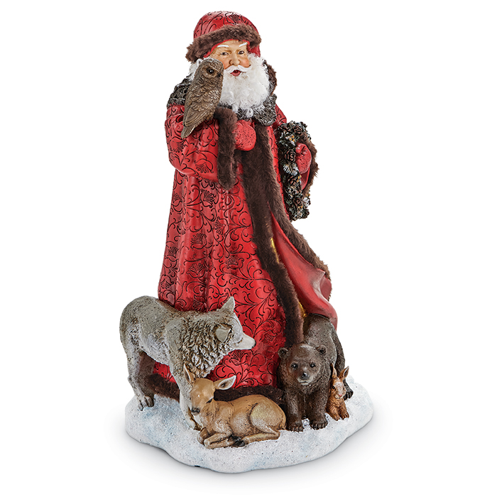 9062: Santa with Woodland Friends (Product Detail)