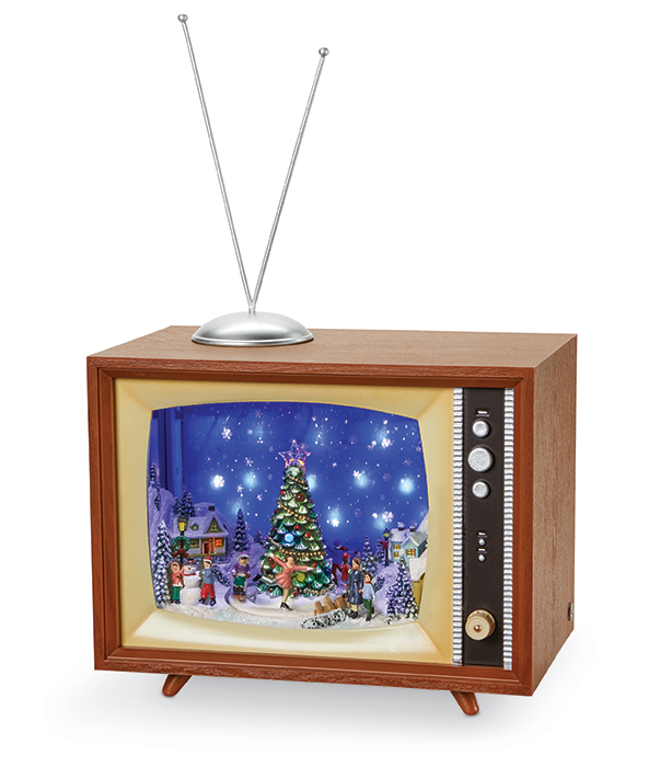 9539: Musical LED TV with Winter Scene (Product Detail)