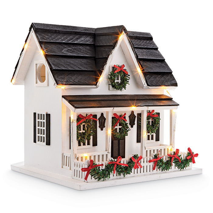 2390: Holiday House with LED Lights (Product Detail)