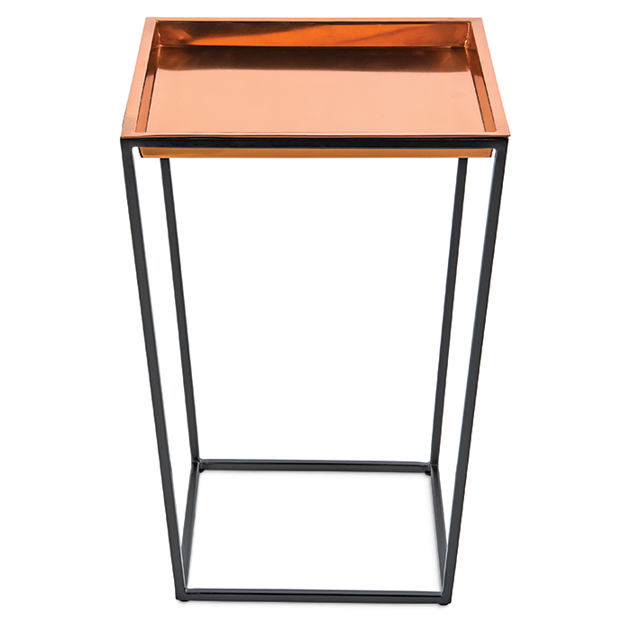 7247: Copper Tray Table (Product Detail)