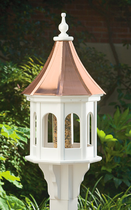 1911: Octagonal Bird Feeder with Copper Roof (Product Detail)