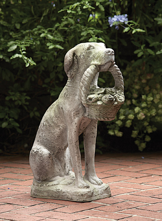 1500: Dog with Basket (Product Detail)