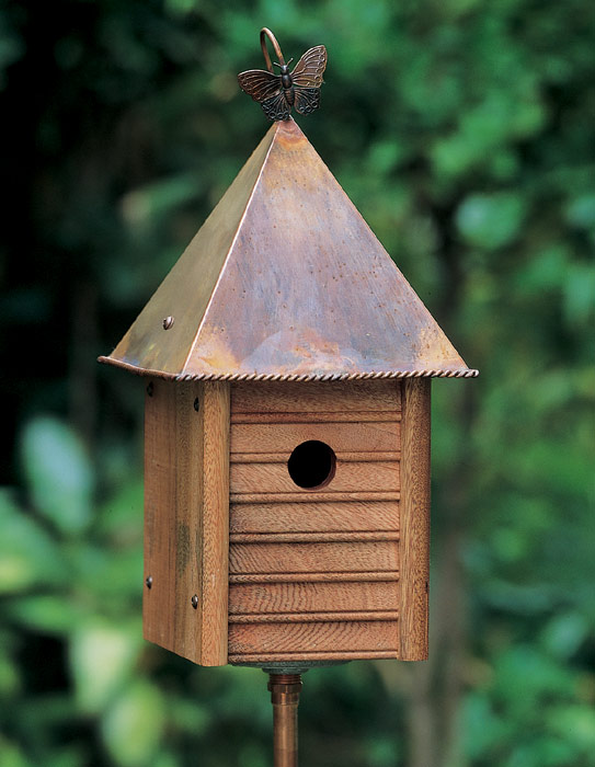 2049: Mahogany Birdhouse (Product Detail)