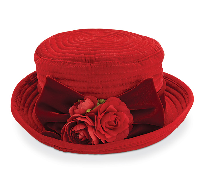 2068: Red Velvet Crusher with Roses (Product Detail)