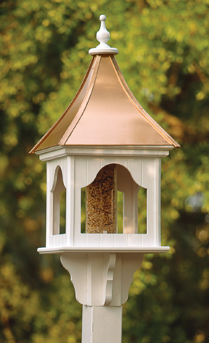 3028: Bird Feeder with Copper Roof (Product Detail)