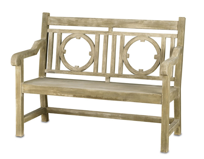 4018: Faux Bois Nottingham Bench/Two-Seater (Product Detail)