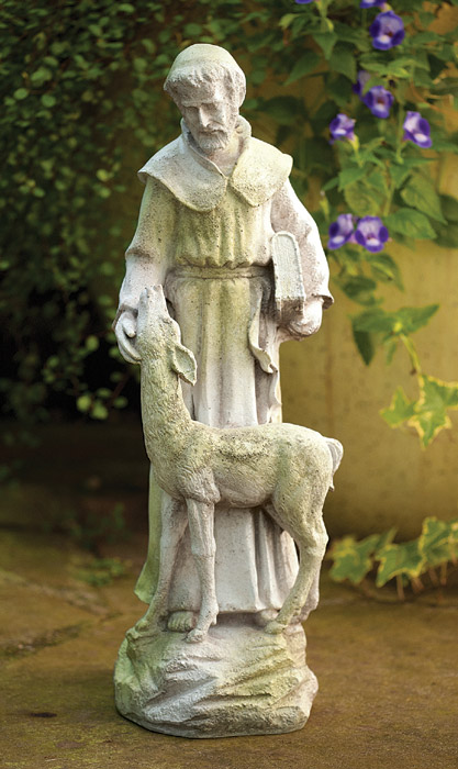 3743: St. Francis With Deer (Product Detail)