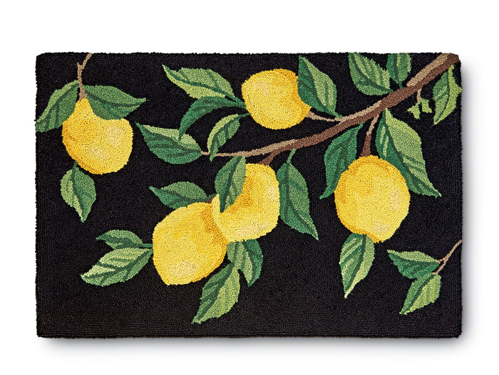 3856: Lemon Branch Rug (Product Detail)