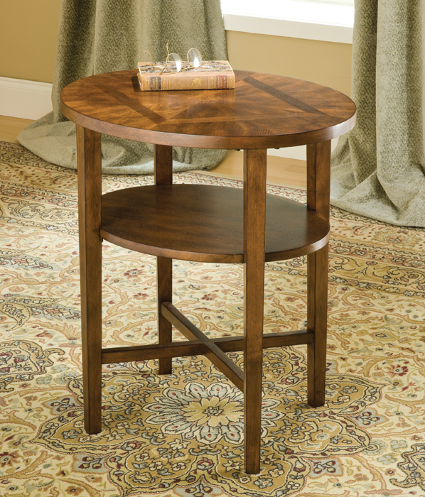 5212: Oval Two-Tier End Table (Product Detail)