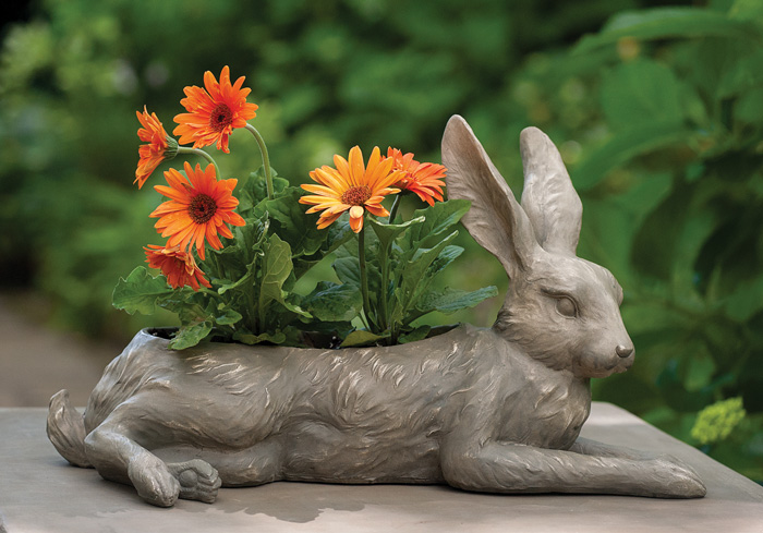 5780: Resting Bunny Planter (Product Detail)