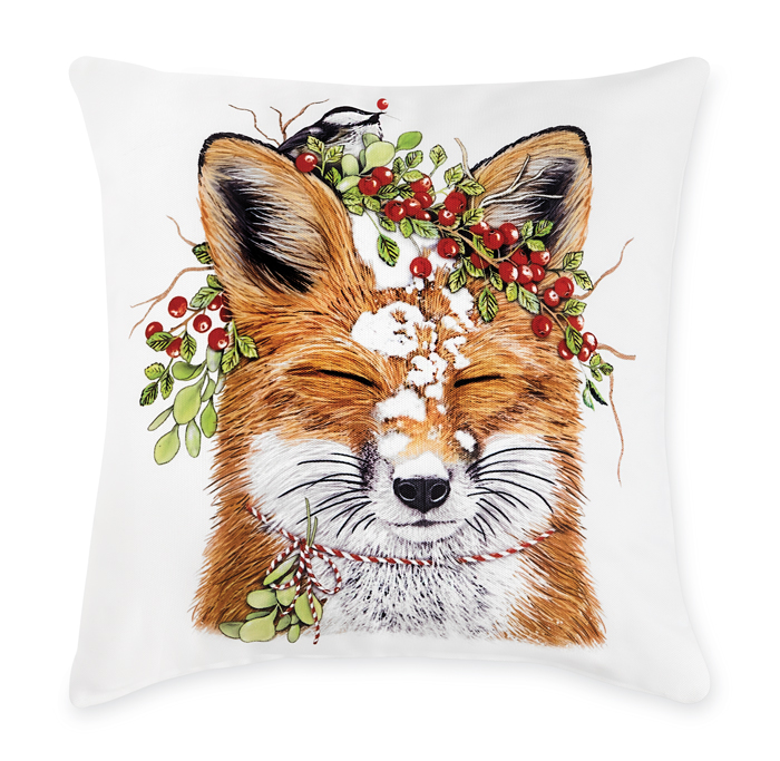 6013: Winter Fox Pillow
 (Product Detail)