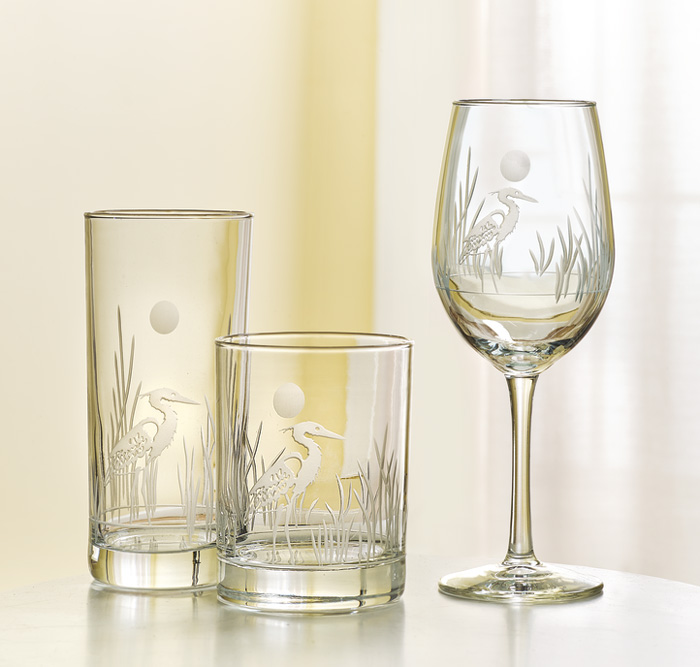 6217: Heron Short Glasses (Set of Four) (Product Detail)