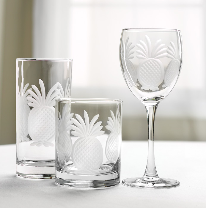 6218: Pineapple Goblets (Set of Four) (Product Detail)