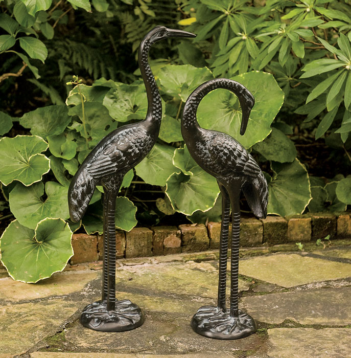 6374: Ebony Herons (Set of Two) (Product Detail)