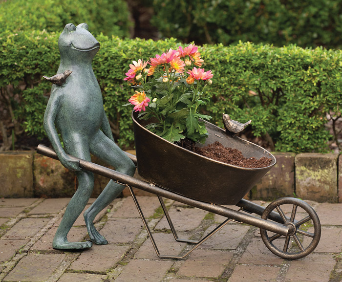 6470: Frog with Wheelbarrow (Product Detail)