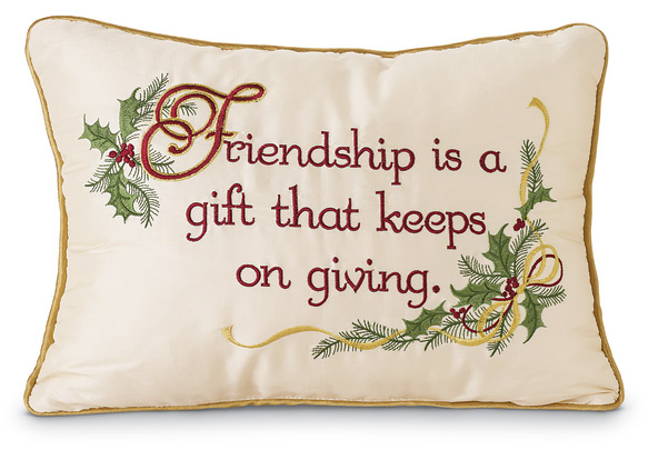 6632: Friendship Pillow  (Product Detail)