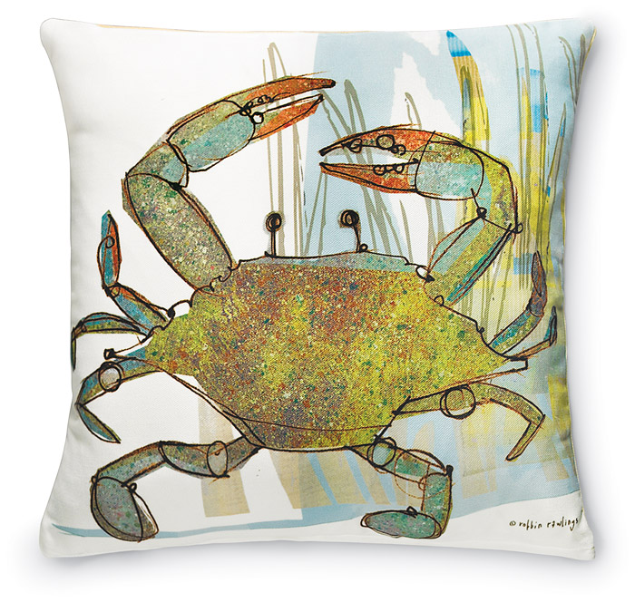 6710: Sea Crab Pillow (Product Detail)