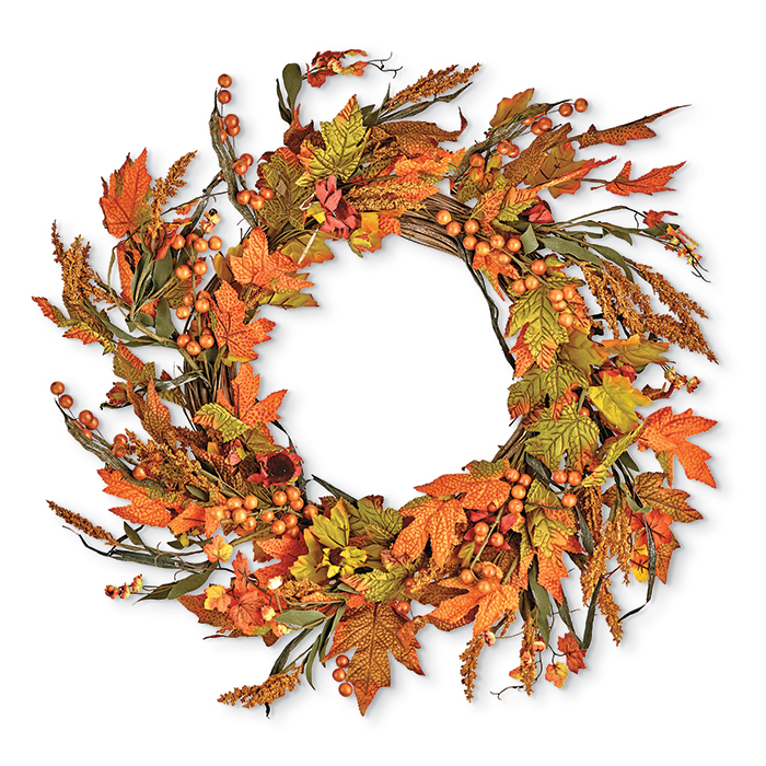 3826: Fall Harvest Wreath (Product Detail)