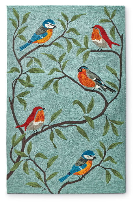 7781: Birds on Branches Rug 3