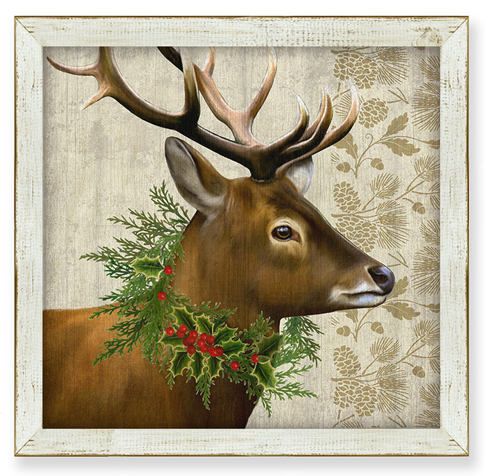 7850: Woodland Life Deer Wall Art (Product Detail)