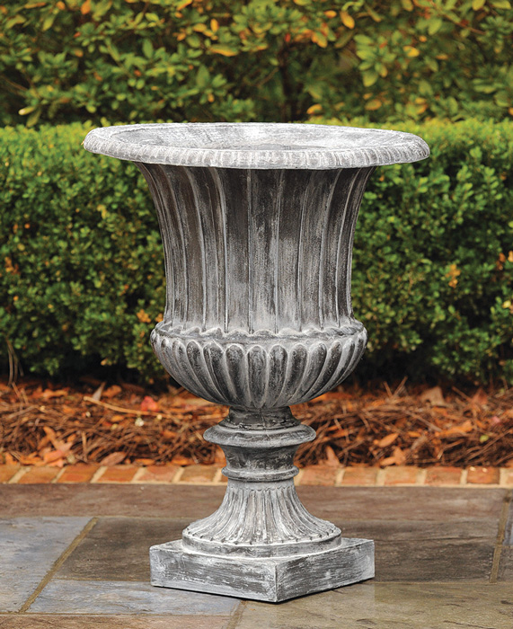 7902: Classic Fluted Urn - Large (Product Detail)