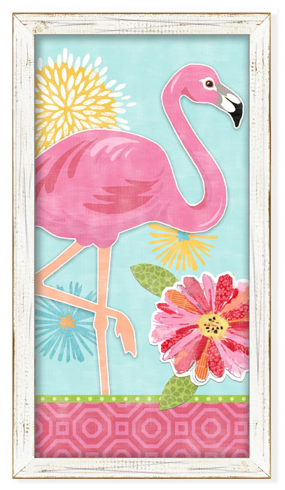 8759: Flamingo I Wall Art (Product Detail)